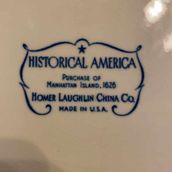 Historical America Homer Laughlin China Co. Plate - Picture 3 of 6